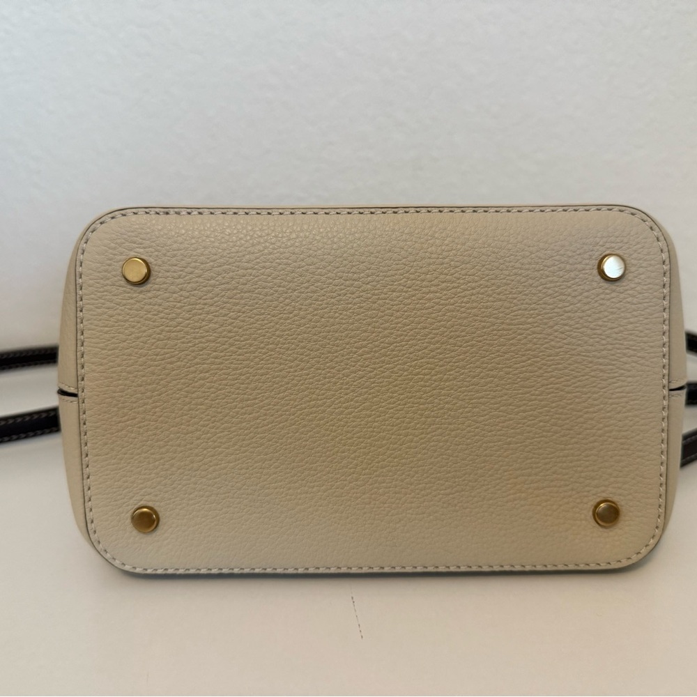 Tory Burch Felix Color Block Bucket Bag New Moon … - image 6